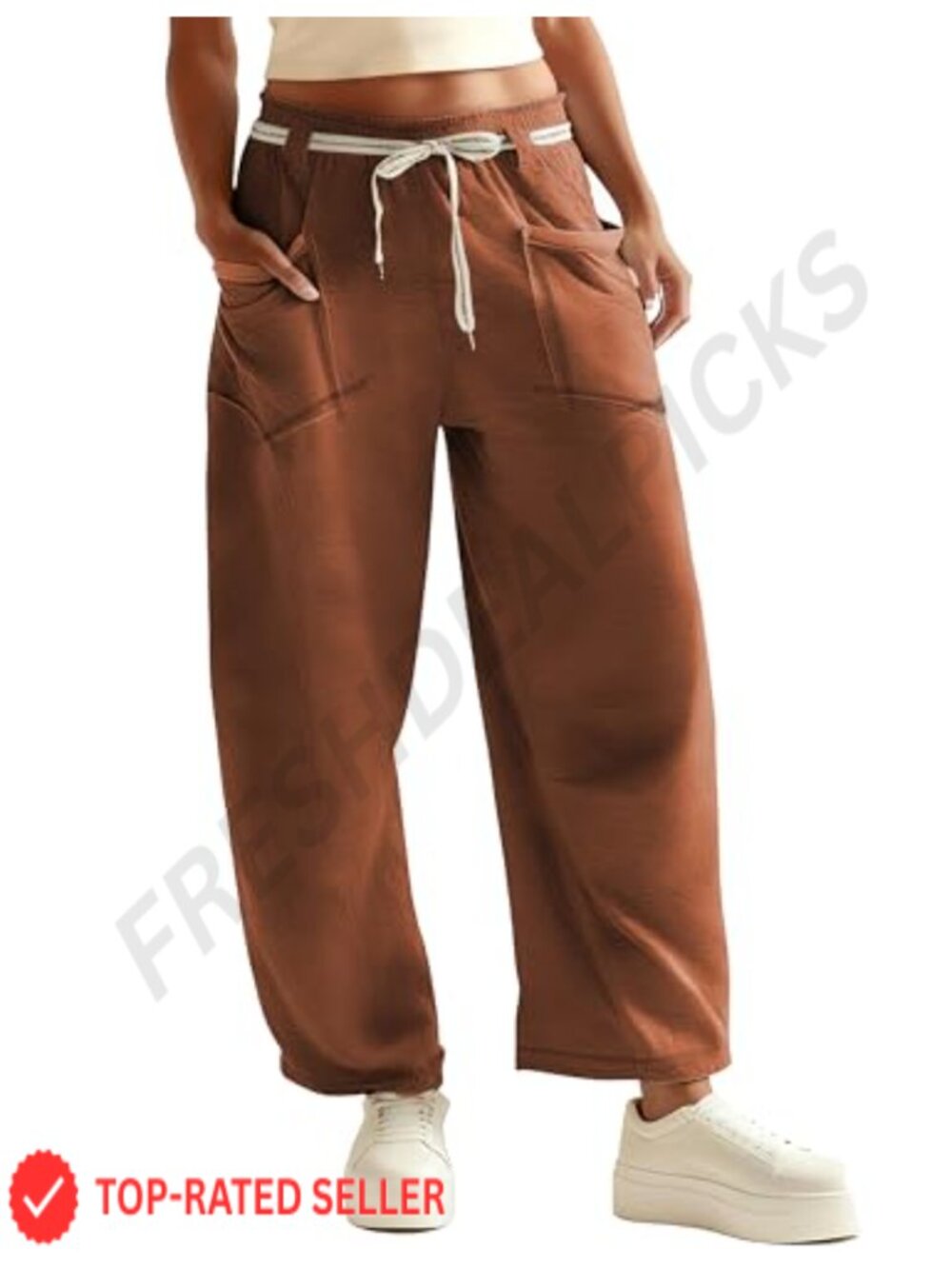 Wide Leg Baggy Sweatpants with Pockets Loungewear Casual